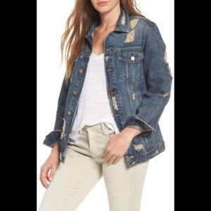 DL1961 Dahlia Ripped Demin Jacket Sz. XS